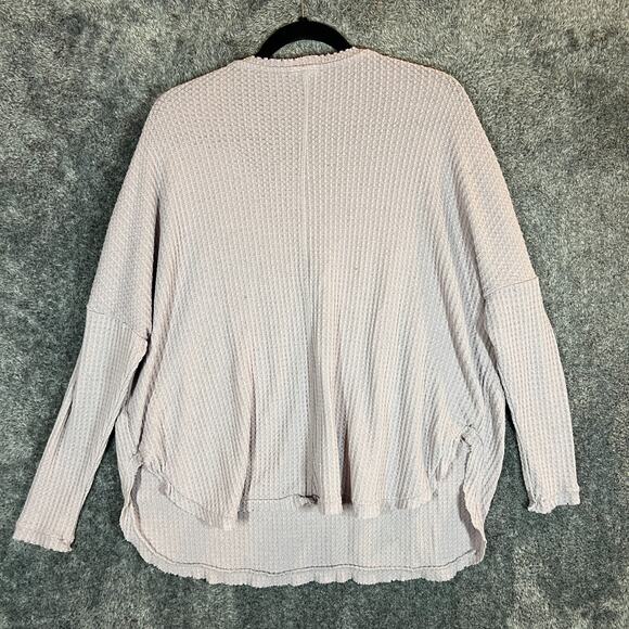 Urban Outfitters Out From Under Sweater Womens XS Purple Knit V-Neck Oversized - Picture 2 of 9